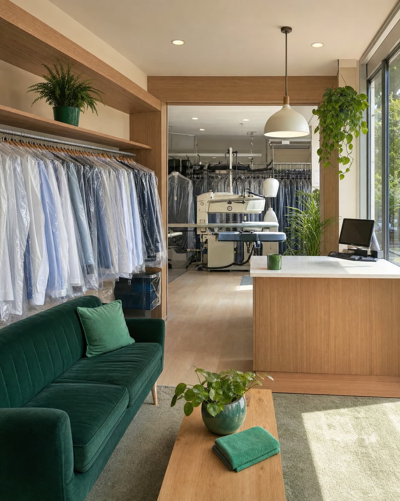 Dry Cleaners & Laundromats